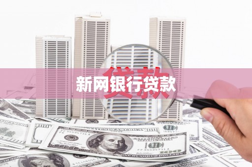 金坛新网银行贷款