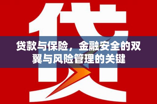 金坛贷款与保险，金融安全的双翼与风险管理的关键