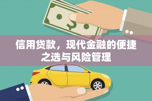 金坛信用贷款，现代金融的便捷之选与风险管理