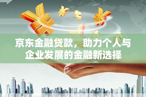 金坛京东金融贷款，助力个人与企业发展的金融新选择