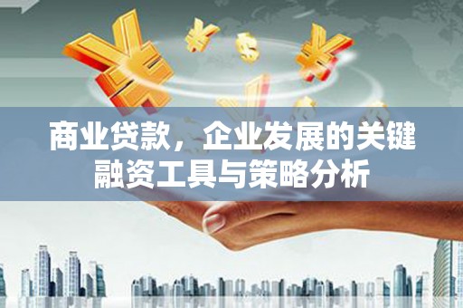 金坛商业贷款，企业发展的关键融资工具与策略分析