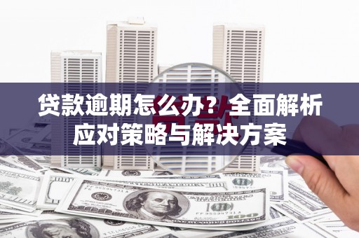 金坛贷款逾期怎么办？全面解析应对策略与解决方案
