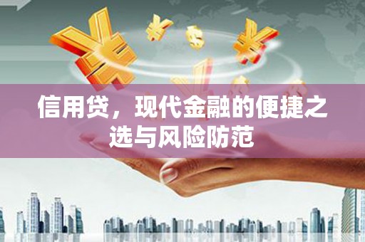 金坛信用贷，现代金融的便捷之选与风险防范