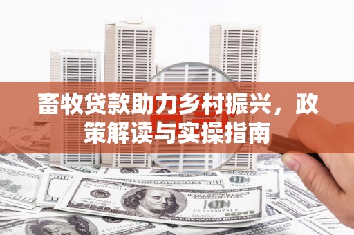 金坛畜牧贷款助力乡村振兴，政策解读与实操指南