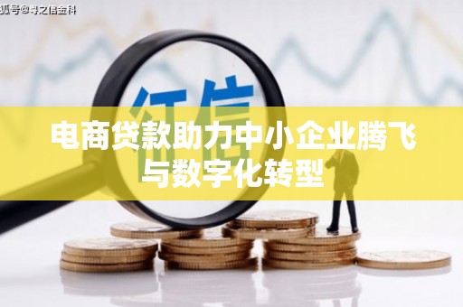 金坛电商贷款助力中小企业腾飞与数字化转型